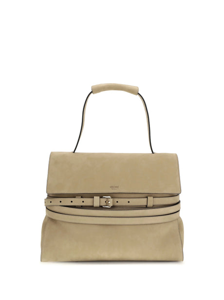 Moschino Tie Me Handbag - Ecru
