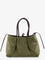 Bottega Veneta Pinacoteca leather handbag with Intrecciato motif - Dark Barolo/Pick-M B