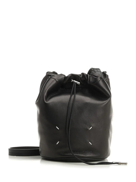 Maison Margiela Pouch Bag With Drawstring - Black