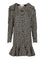 Chloe' Long-Sleeved Mini Dress - Black
