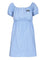 Miu Miu Cotton Poplin Mini Dress - Sky Blue