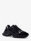 Pinko Ariel 33 leather sneakers with nylon inserts - Nero