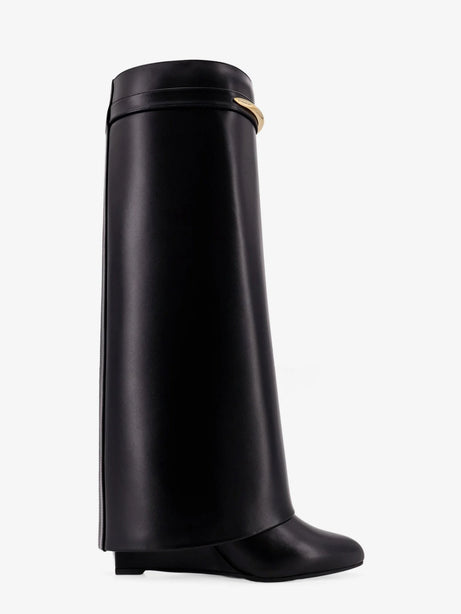 Givenchy Shark leather boots - Black