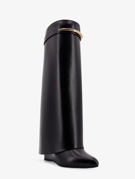 Givenchy Shark leather boots - Black