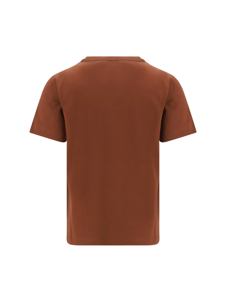 Brunello Cucinelli Monochrome T-Shirt - Mulberry