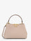 Tory Burch Eleanor Pebbled Mini Satchel crossbody bag - Light Stone