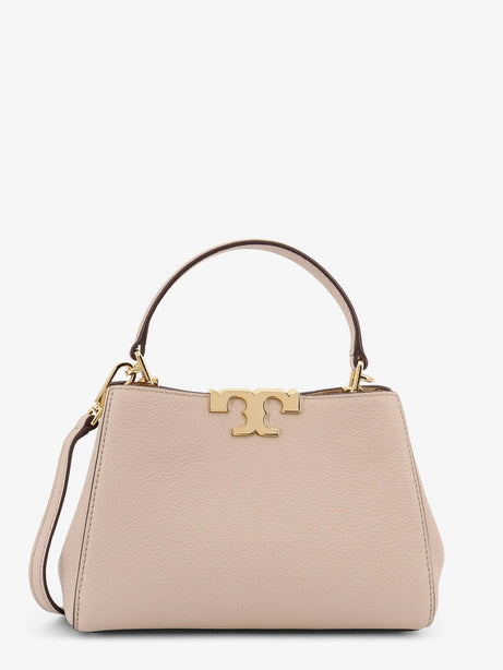 Tory Burch Eleanor Pebbled Mini Satchel crossbody bag - Light Stone