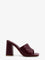 Bottega Veneta Parco leather sandals - Barolo