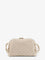 Bottega Veneta Concert Pouch leather crossbody bag with Intrecciato motif - Sea Salt-Gold