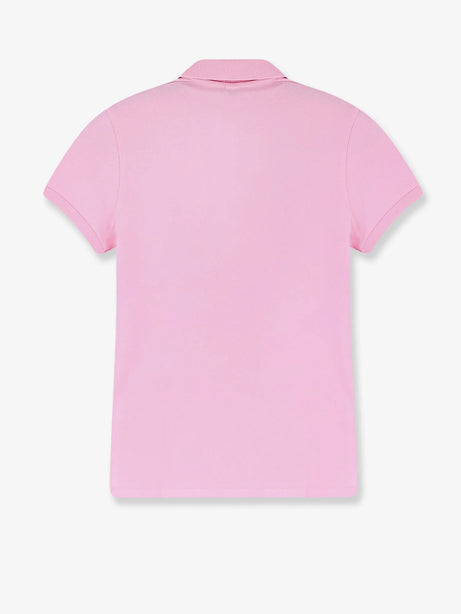 Polo Ralph Lauren Cotton blend polo with embroidered logo - Carmelpink