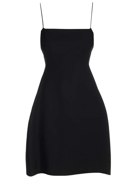 Loewe Silk And Wool CrêPe Dress - Black