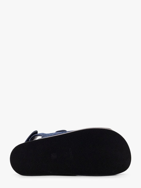 Givenchy Strap flat denim sandals - Blu