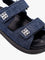 Givenchy Strap flat denim sandals - Blu