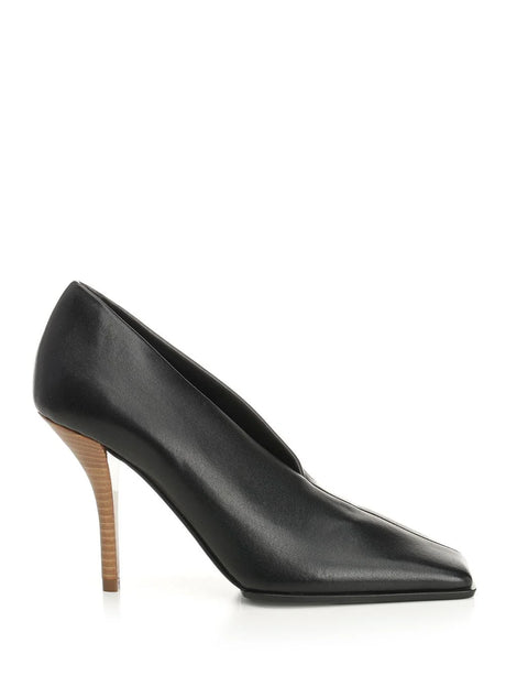 AlaïA Square Leather Pumps - Black