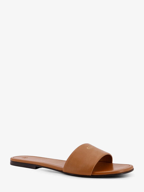 Celine Coast Mule leather sandals - Sahara