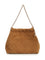 Tory Burch Fleming Suede Hobo Bag - Brown