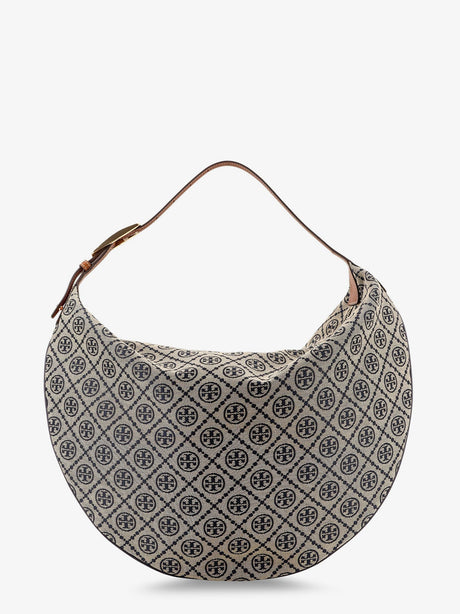 Tory Burch T Monogram Balloon jacquard fabric shoulder bag - Tory Navy