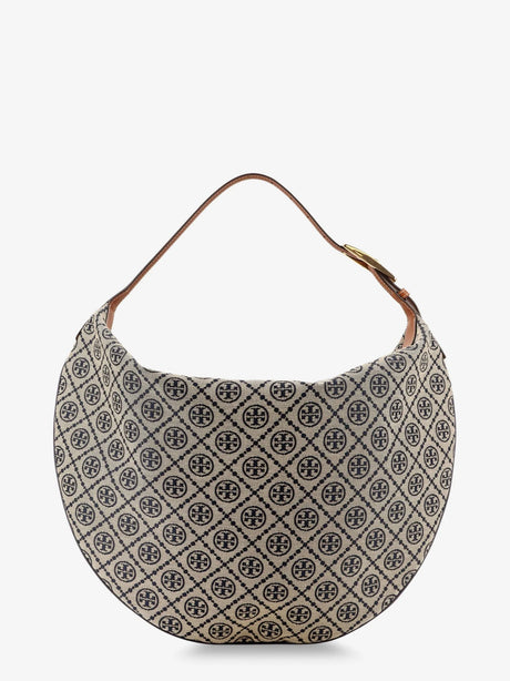 Tory Burch T Monogram Balloon jacquard fabric shoulder bag - Tory Navy