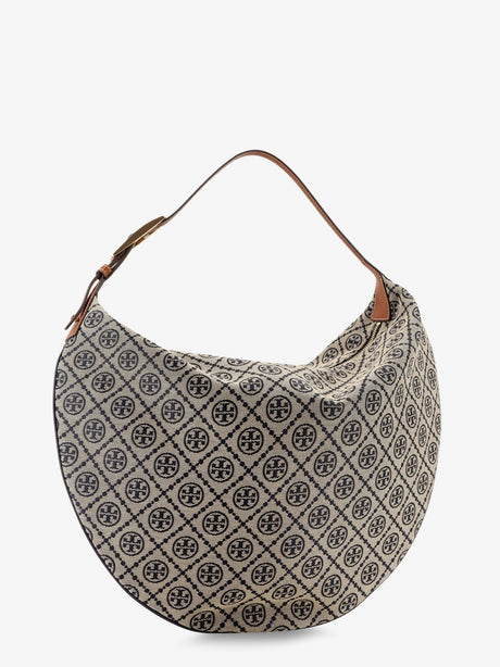 Tory Burch T Monogram Balloon jacquard fabric shoulder bag - Tory Navy