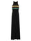 Saint Laurent Striped Jersey CrêPe Tank Dress - Black
