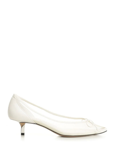 Jacquemus Low Heel Pumps Tourni - White