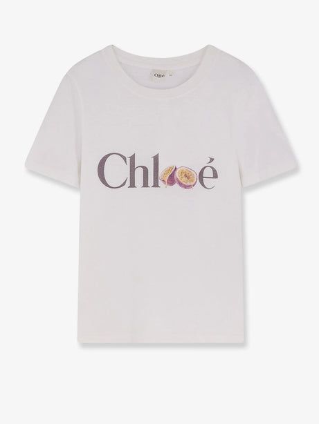 Chloe' Cotton t-shirt - White