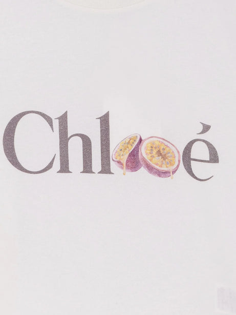 Chloe' Cotton t-shirt - White