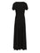 Toteme Pleated Jersey Dress - Black