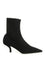 Toteme Suede Heeled Boots - Black