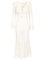 Self-Portrait White Midi Dress