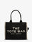 Marc Jacobs Traveler Tote canvas shopping bag with logo on the front - Black