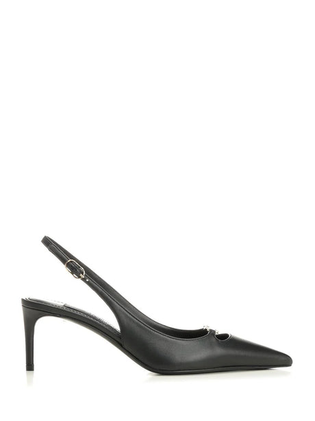 Dolce & Gabbana Nappa Slingback - Black