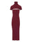 AlaïA Cut-Out Knit Dress - Bordeaux