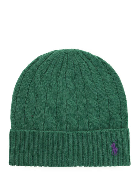 Polo Ralph Lauren Wool And Cashmere Hat - Green