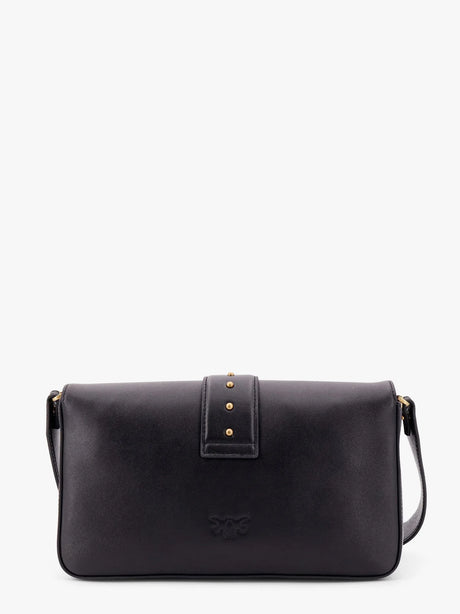 Pinko Love One Classic leather shoulder bag - Nero
