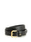 Valentino Garavani Leather Belt With Vlogo - Black