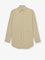 Saint Laurent Striped cotton shirt - Kaki/Blanc