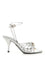 Versace Silver Leather Sandal