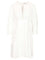 Toteme Dress With Balloon Sleeves - White