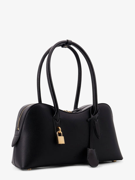 Stella Mccartney Stella Ryder Medium vegan leather shoulder bag - Black