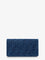 Fendi Wallet On Chain Baguette shoulder bag in denim-effect FF corduroy - Blu Abisso