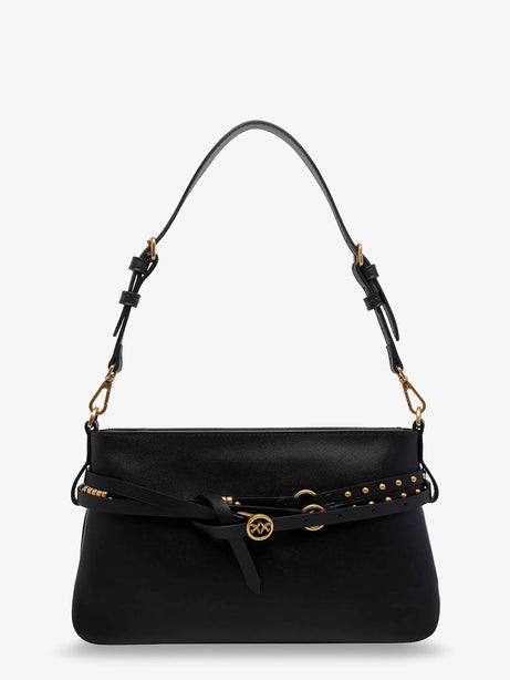 Pinko Leather Belt Bag crossbody bag - Nero