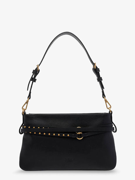 Pinko Leather Belt Bag crossbody bag - Nero