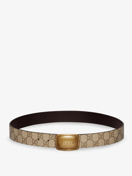 Gucci GG coated canvas belt - Ebony T Moro
