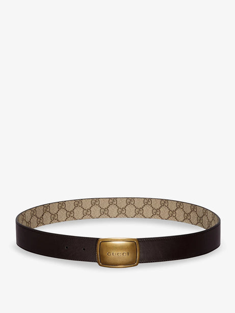 Gucci GG coated canvas belt - Ebony T Moro