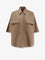 Brunello Cucinelli Linen and cotton blend shirt - Camel