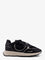 Pinko Zoe leather sneakers with mesh inserts - Nero