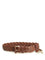 Miu Miu Leather Belt - Brown