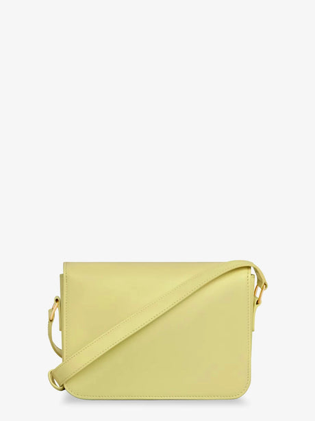 Celine Teen Triomphe leather crossbody bag - Citrus