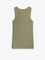 Pinko Calcolatore cotton tank top with frontal Love Birds logo - Verde